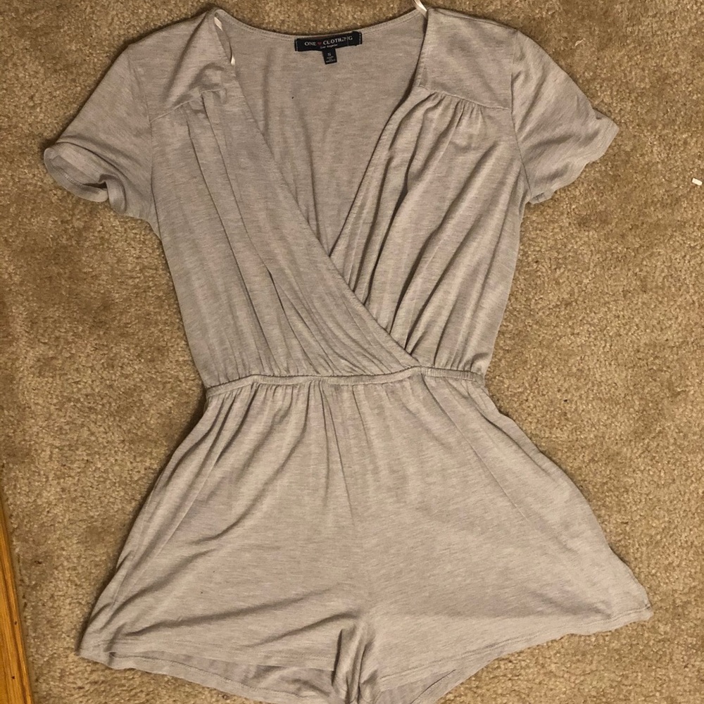 Grey Romper